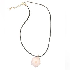 Sliced Quartz Pendant